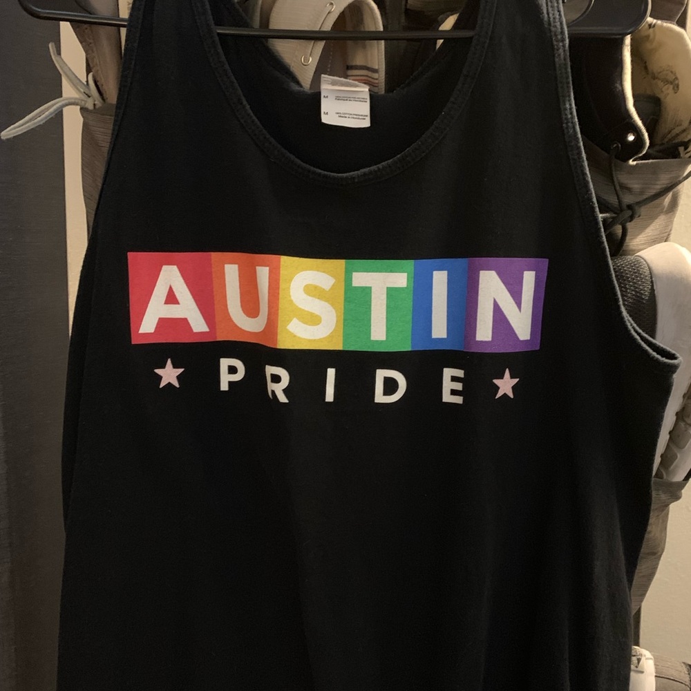 2015 Austin pride sleeveless tank. Never been worn